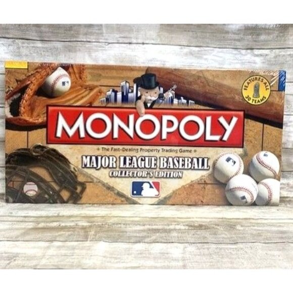 Monopoly Major League Baseball Collector's Edition Board Game - Picture 2 of 8